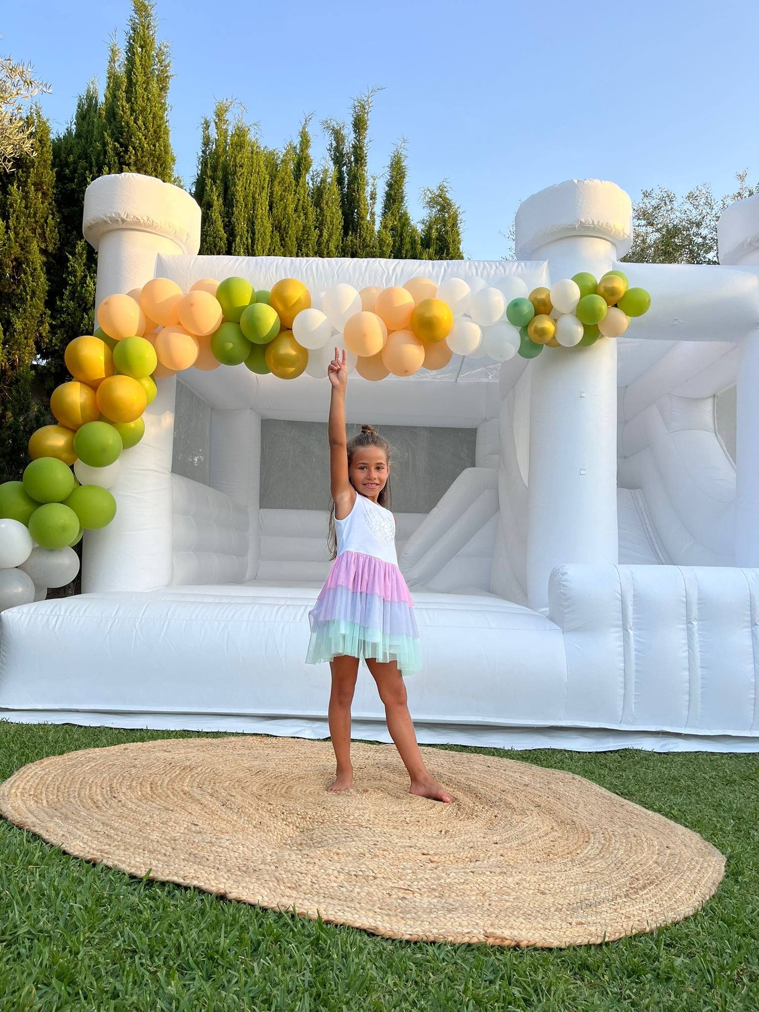 castillo hinchable para boda